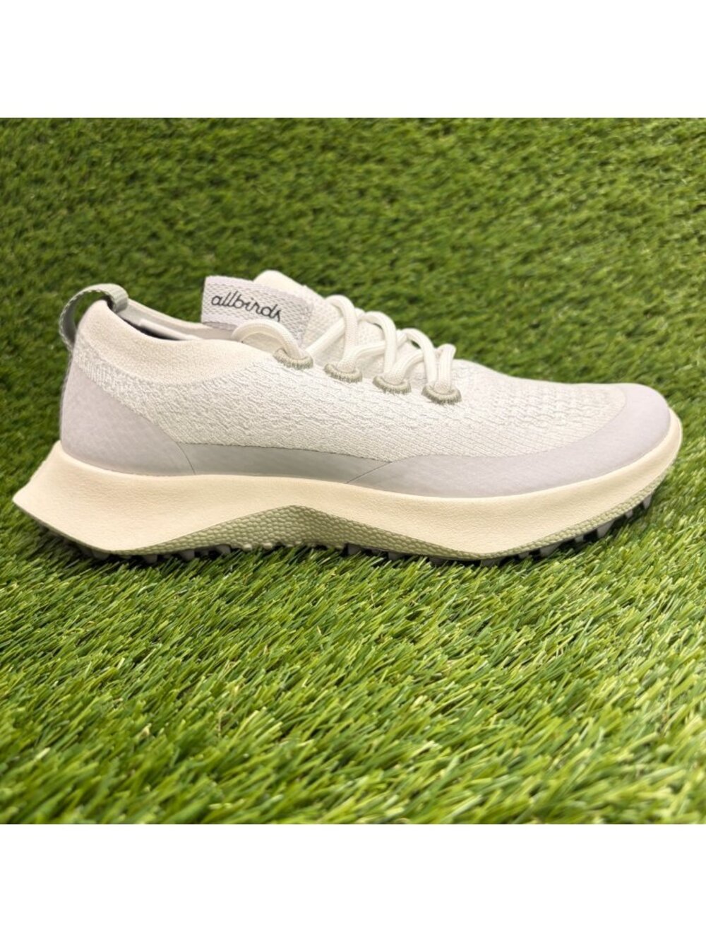 Allbirds Tree Dasher 2 Womens Size 7.5 Blizzard Athletic Running Shoes Sneakers